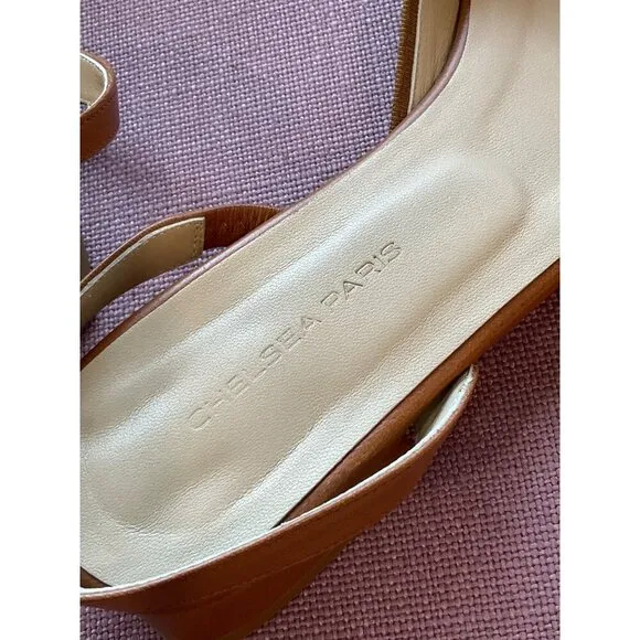 Chelsea Paris Yona Flats in Nutshell 39 with box Womens Low Heel
