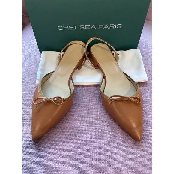 Chelsea Paris Yona Flats in Nutshell 39 with box Womens Low Heel