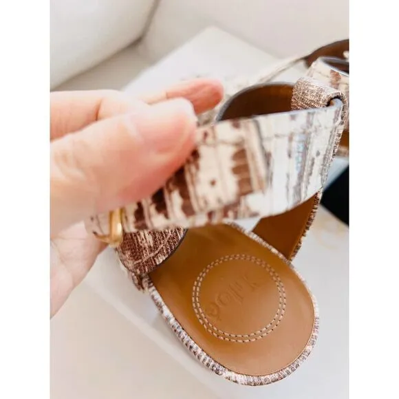Chloe Candice sandals in Eternal Grey size 37