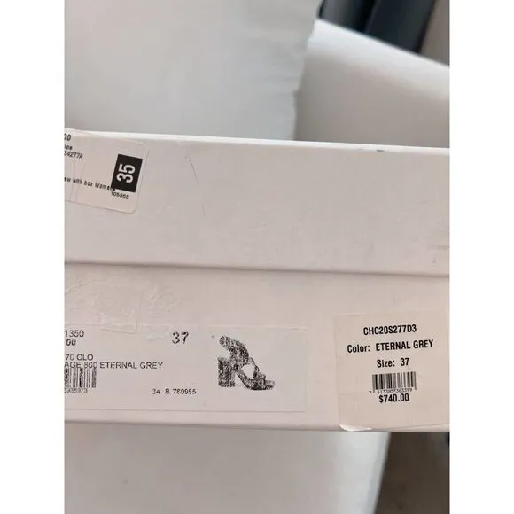 Chloe Candice sandals in Eternal Grey size 37
