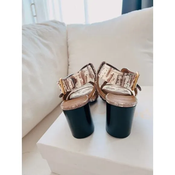 Chloe Candice sandals in Eternal Grey size 37