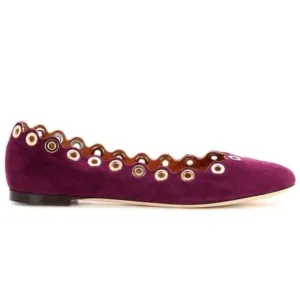 Chloe Suede Flats