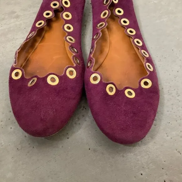 Chloe Suede Flats