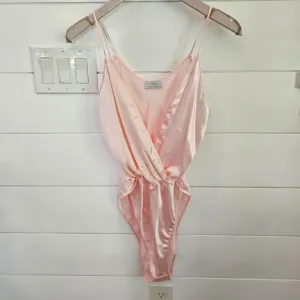Cira by TOM BEZDUDA Vintage pink teddy lingerie sz Small