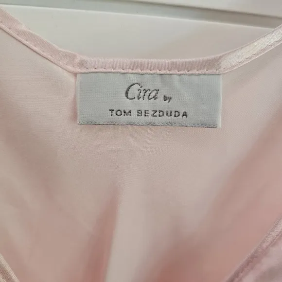 Cira by TOM BEZDUDA Vintage pink teddy lingerie sz Small