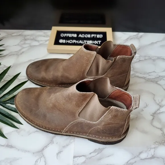 Clarks Chelsea Suede Boots