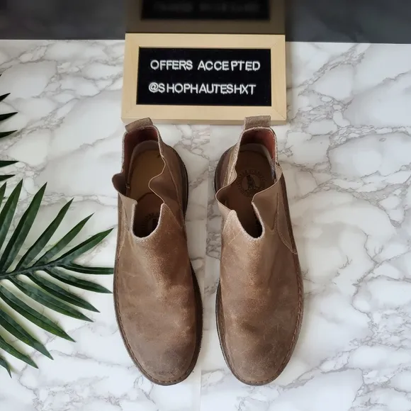 Clarks Chelsea Suede Boots