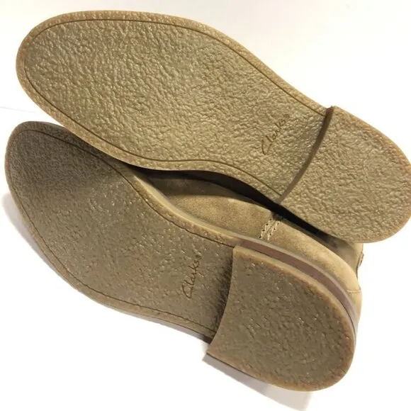Clarks Men’s Jaxen Chelsea Boot Taupe Size 10W