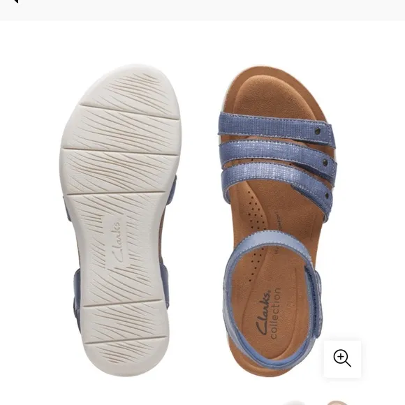 Clarks Women’s Leather Sandals Size 8.5