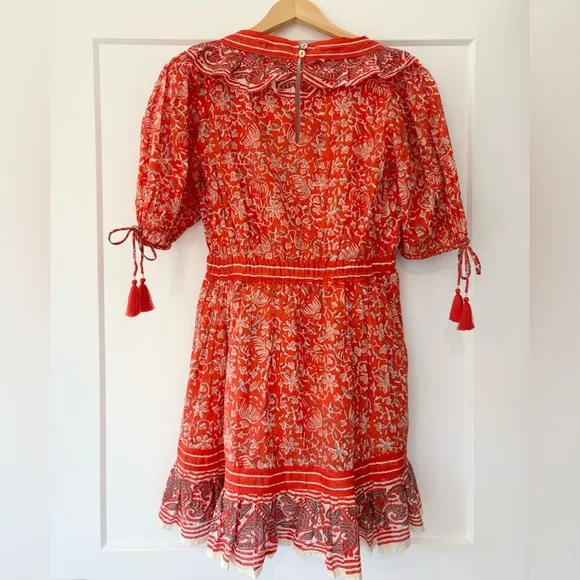 Cleobella Bohemian Ruffle Blair Mini Dress