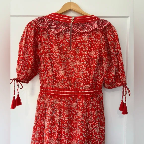 Cleobella Bohemian Ruffle Blair Mini Dress