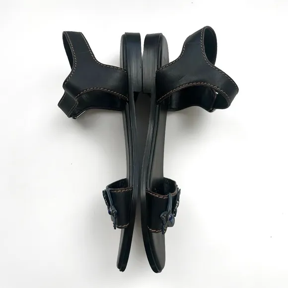 Coach Abby Butterfly Sandals Leather