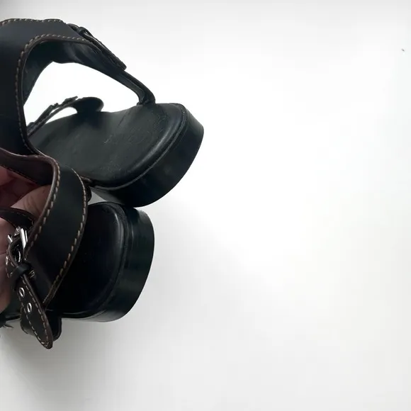 Coach Abby Butterfly Sandals Leather