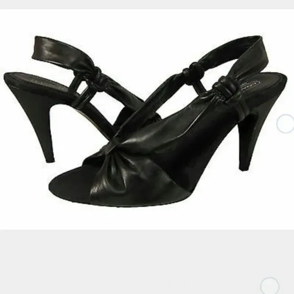 Coach brand REAL leather bailey NWT SANDALS
