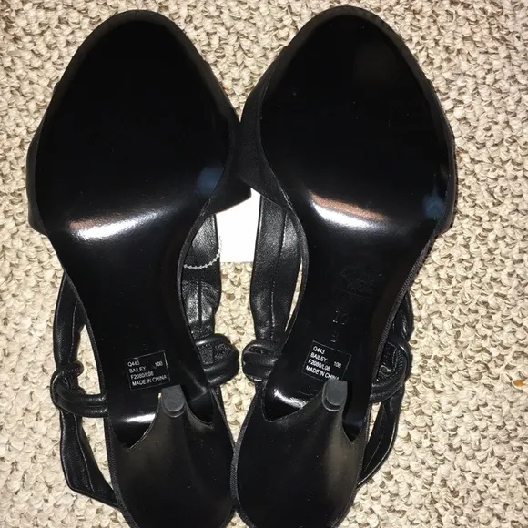 Coach brand REAL leather bailey NWT SANDALS