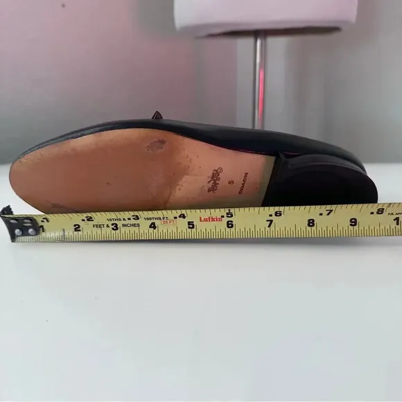 Coach Isabel Loafers in Black Leather Size 5B