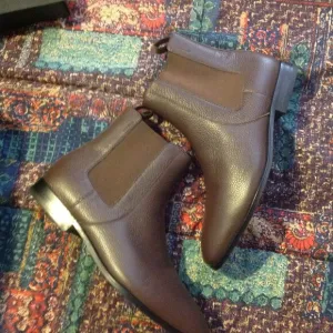 Coach Men's Brown Leather Chelsea Boots - 11.5D - New in Box