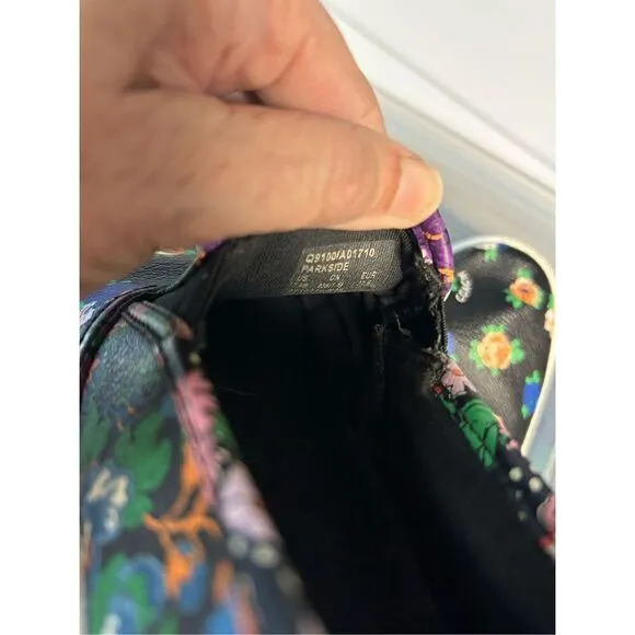 Coach Floral Coated Canvas Loafers