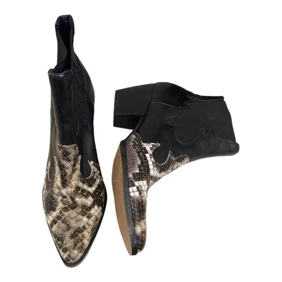 Coconuts by Matisse Rebel Western Chelsea Boots Size 7