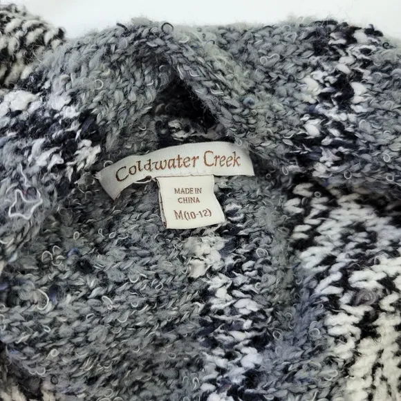 Coldwater Creek Long Warm Cardigan Duster Sz M/10-12 Like New