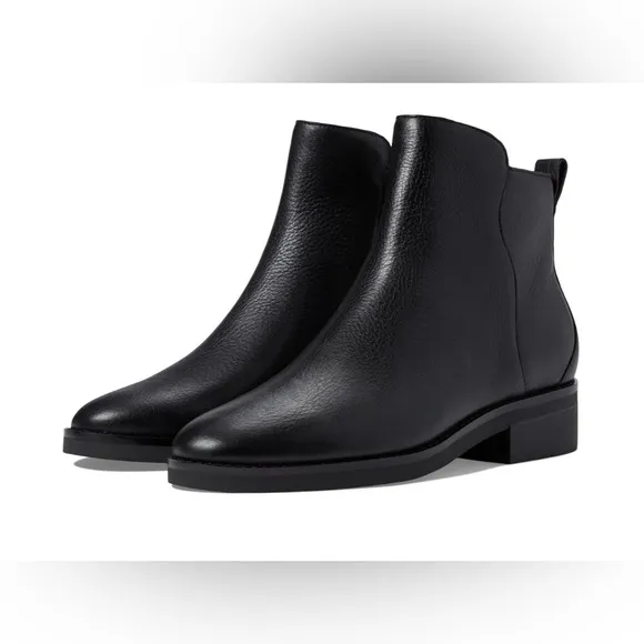 Cole Haan Black Leather Chelsea Boots