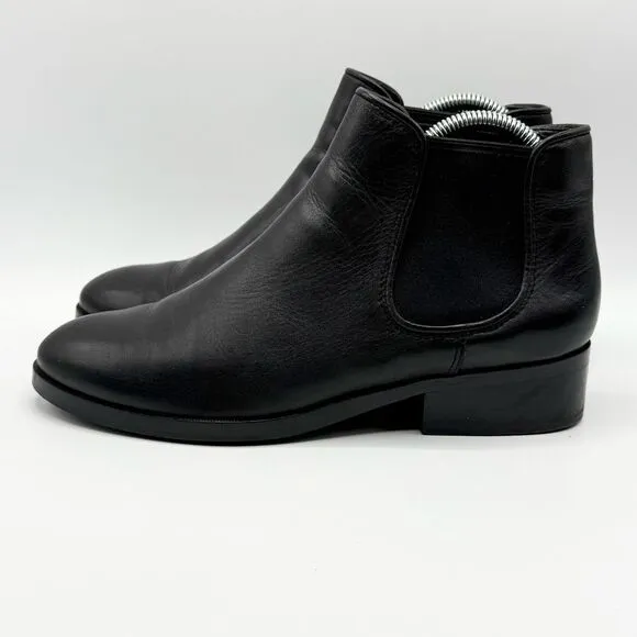 Cole Haan Black Leather Landsman Chelsea Boots - Women’s US 8B