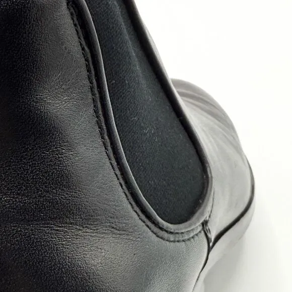 Cole Haan Black Leather Landsman Chelsea Boots - Women’s US 8B