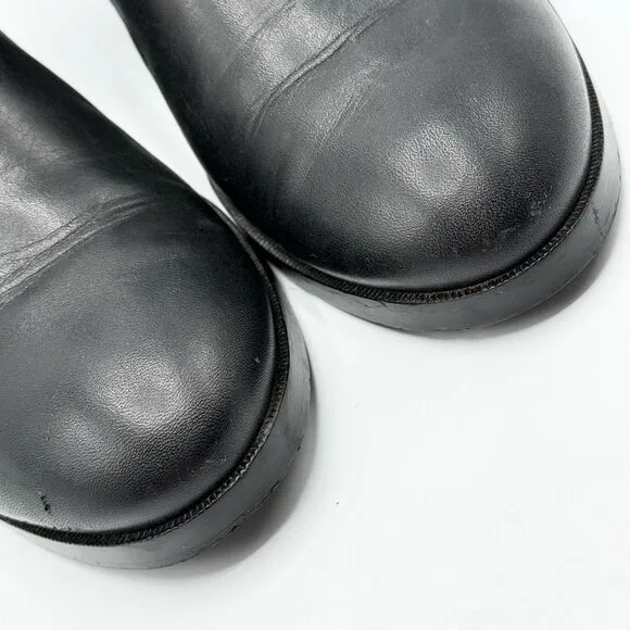 Cole Haan Black Leather Landsman Chelsea Boots - Women’s US 8B