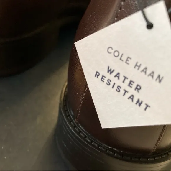 Cole Haan Brown Leather Chelsea Boots