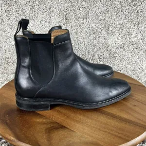 Cole Haan Grand OS Men's Size 9M Black Leather Chelsea Ankle Boots C20707