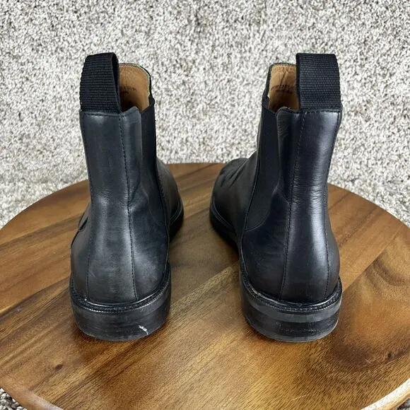 Cole Haan Grand OS Men's Size 9M Black Leather Chelsea Ankle Boots C20707