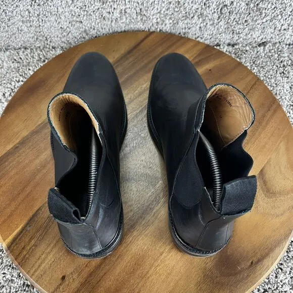 Cole Haan Grand OS Men's Size 9M Black Leather Chelsea Ankle Boots C20707