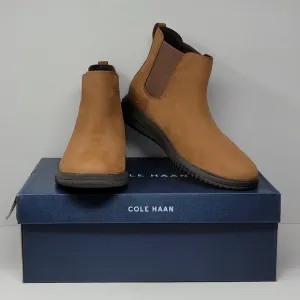 Cole Haan Grand Plus Chelsea Boots Mens Size 11.5 Brown Lumber/Java C38789 New