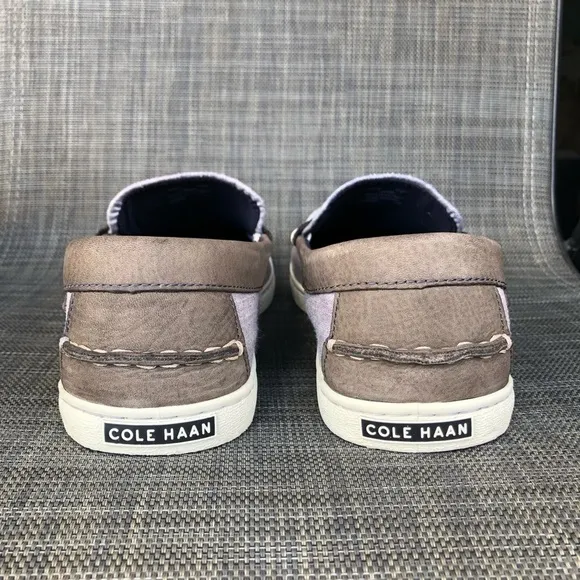 Cole Haan Men's Canvas Pinch Weekender Penny Loafers Shoes Size 11.5