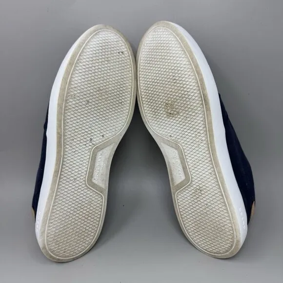 Cole Haan Mens Grandpro Rally Canvas Blue Indigo Court Sneaker C34716 Size 10.5