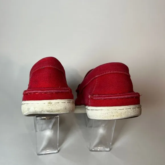 Cole Haan Men’s Pinch Weekender Canvas Penny Loafers, Size 9.5. Red sneakers