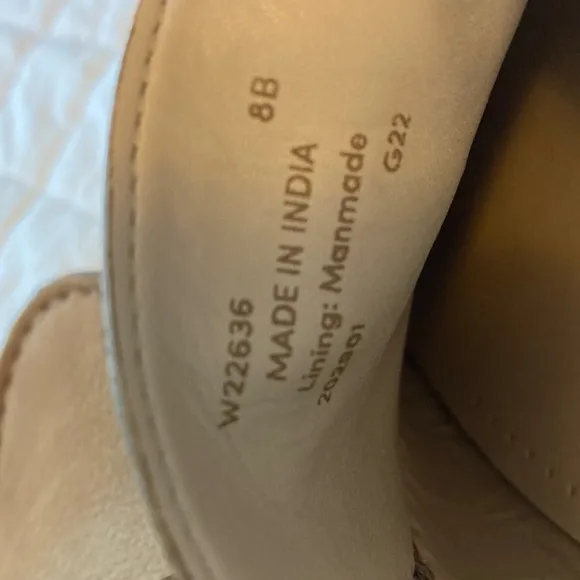 Cole Haan Neutral Women's Evelyn Bow Drivers Loafers Lightweight Birch Beige S8