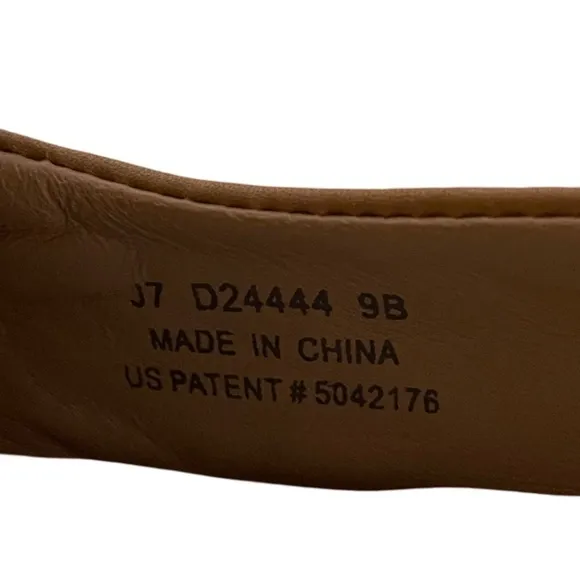 Cole Haan Nike Air Gabi Canvas and Leather Boat Loafers Size 9