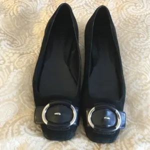Cole Haan Nike Air Genie 6 Flats Suede Leather