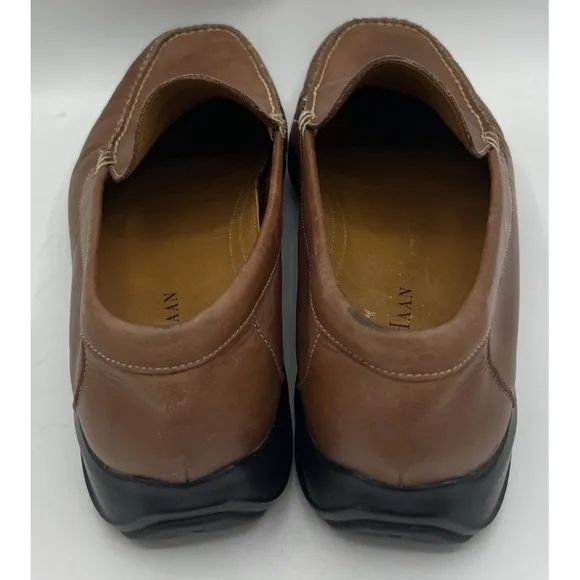 Cole Haan Nikeair Men's Brown Leather Slip On Loafers C08093 Size 9