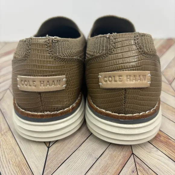 Cole Haan| women’s Brown Loafers with Slip-On Design and Breathable Upper Sz 6.5