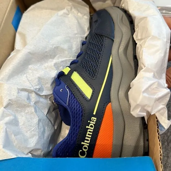 Columbia Men's Plateau Hiking Shoe Navy NEW in Box Size 9
