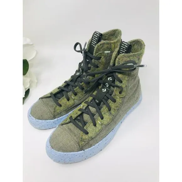 Converse All Star Crater High Top Sneakers Recycled Jasper UNISEX (M-7, W-9)