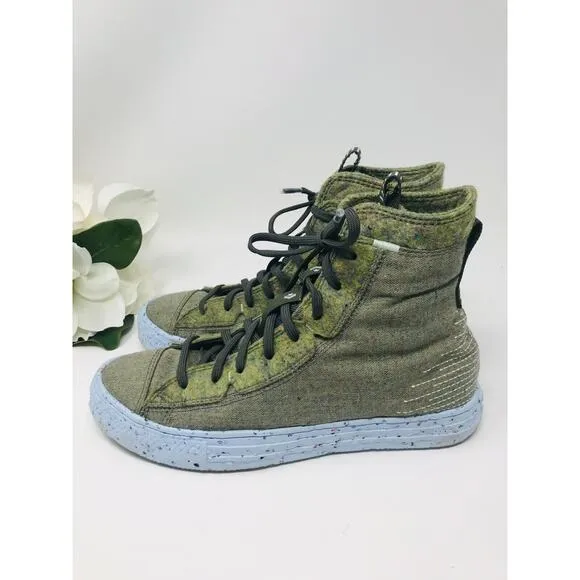 Converse All Star Crater High Top Sneakers Recycled Jasper UNISEX (M-7, W-9)