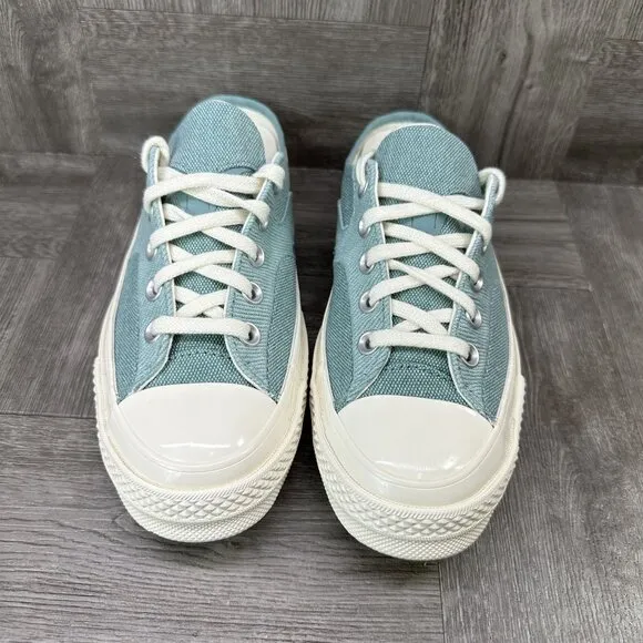 Converse Chuck 70 Mules Women's size 9 Light Green