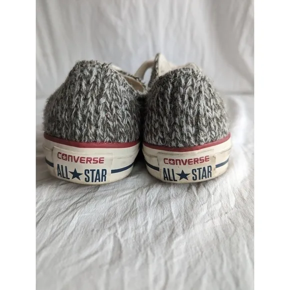Converse - Knitted Marl Grey Pumps