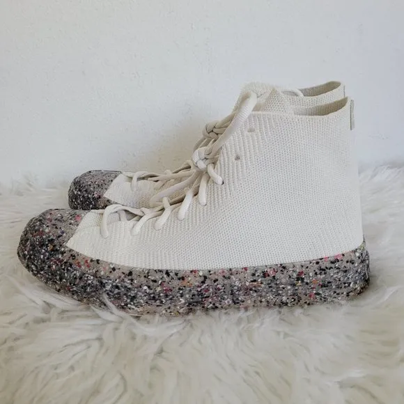 CONVERSE Renew Chuck 70 Knit High 'Egret' Sneakers Shoes Unisex W10 M8