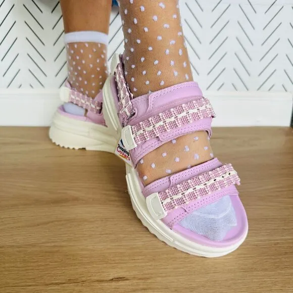 🤩Converse Run Star Utility Platform Chunky Sz 10 Women Sandals Lavender A07545C