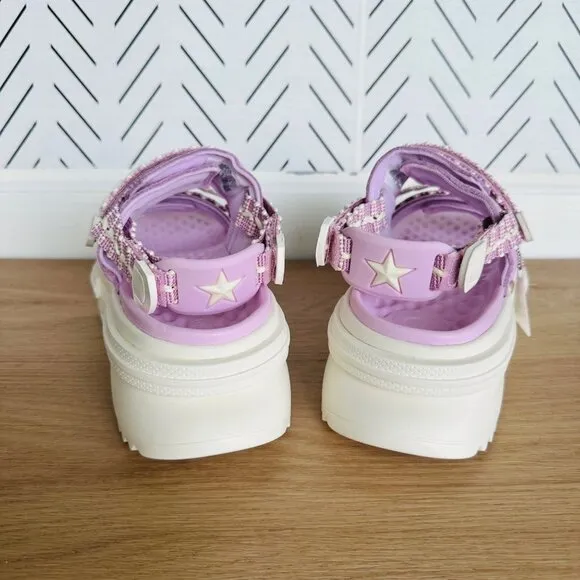 🤩Converse Run Star Utility Platform Chunky Sz 10 Women Sandals Lavender A07545C