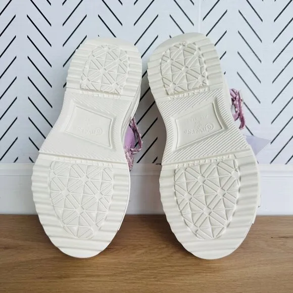 🤩Converse Run Star Utility Platform Chunky Sz 10 Women Sandals Lavender A07545C